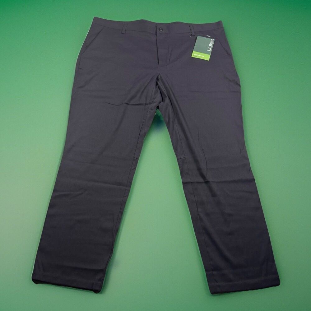 LL Bean Venture Stretch Pants Mens 42x30 Charcoal Gray Outdoors Gorpcore NWT